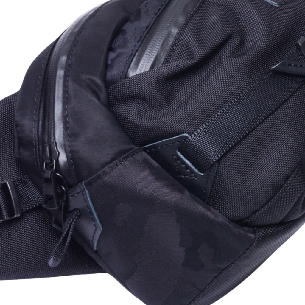Master-piece 30th Anniversary "Black Crazy" Waist Bag