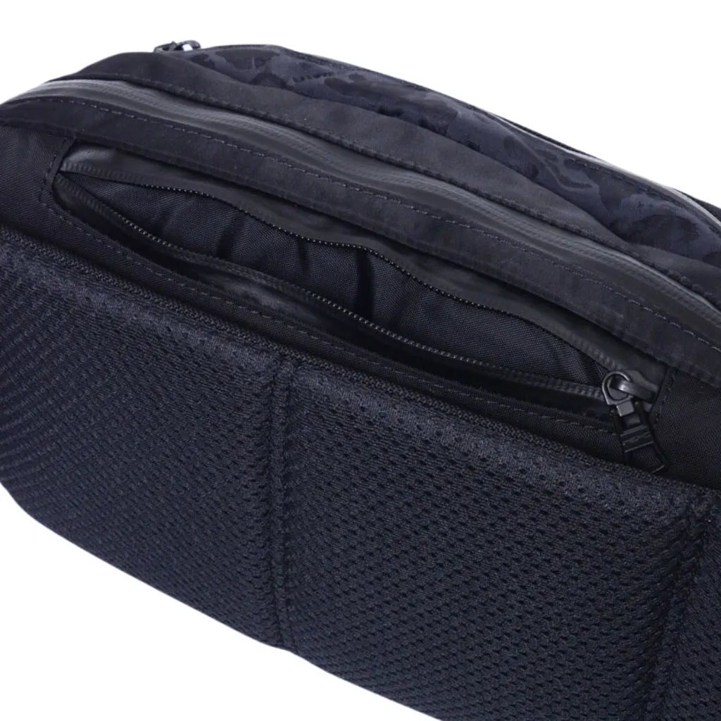 Master-piece 30th Anniversary "Black Crazy" Waist Bag