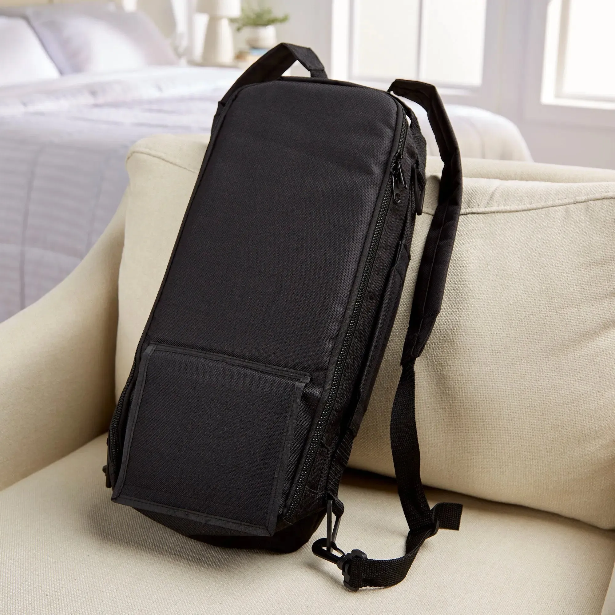 McKesson Enteral Feeding Pump Backpack, For Two 1000 mL Bags for the Kangaroo™ Dual Flush System