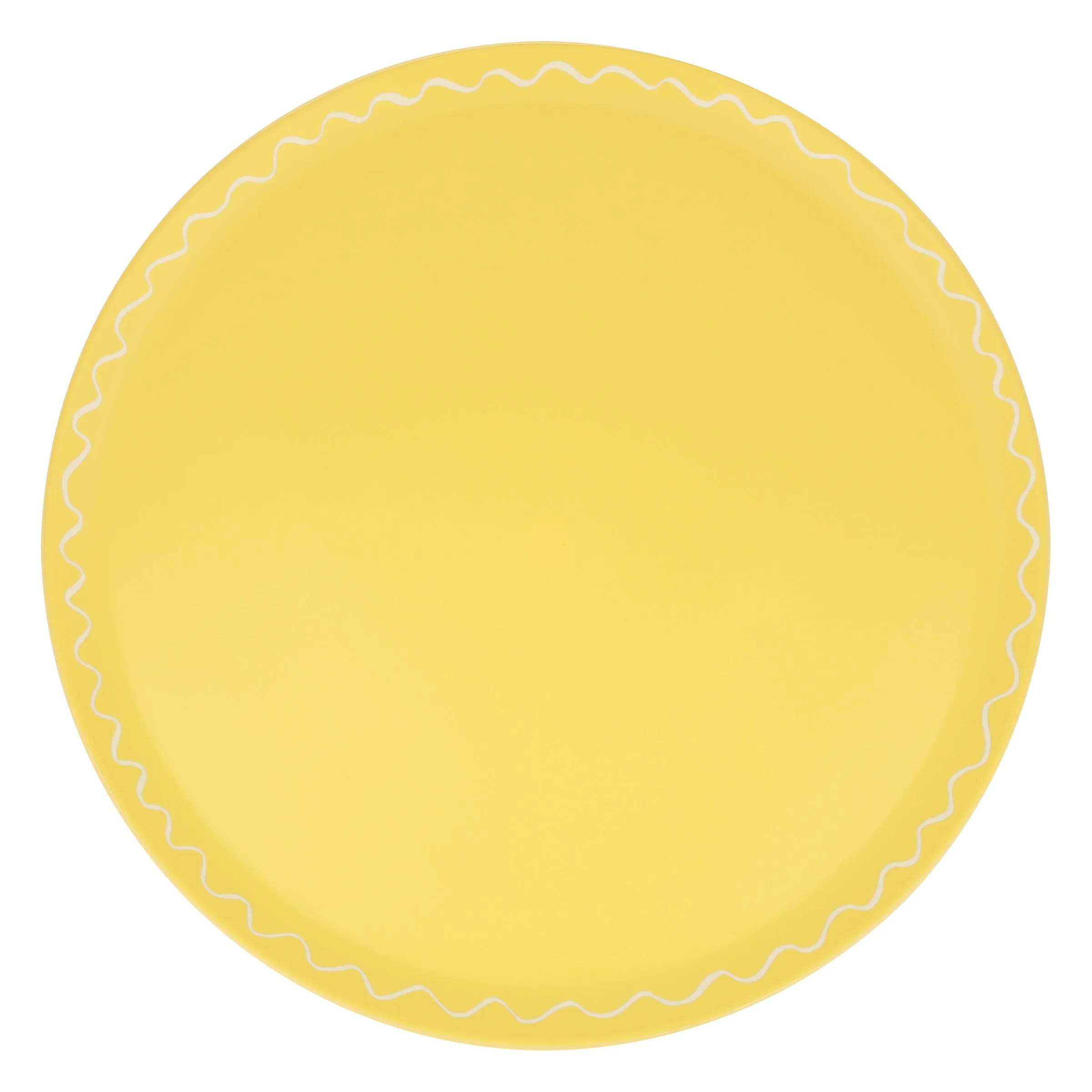 Mixed Set Reusable Large Plates (x 6)