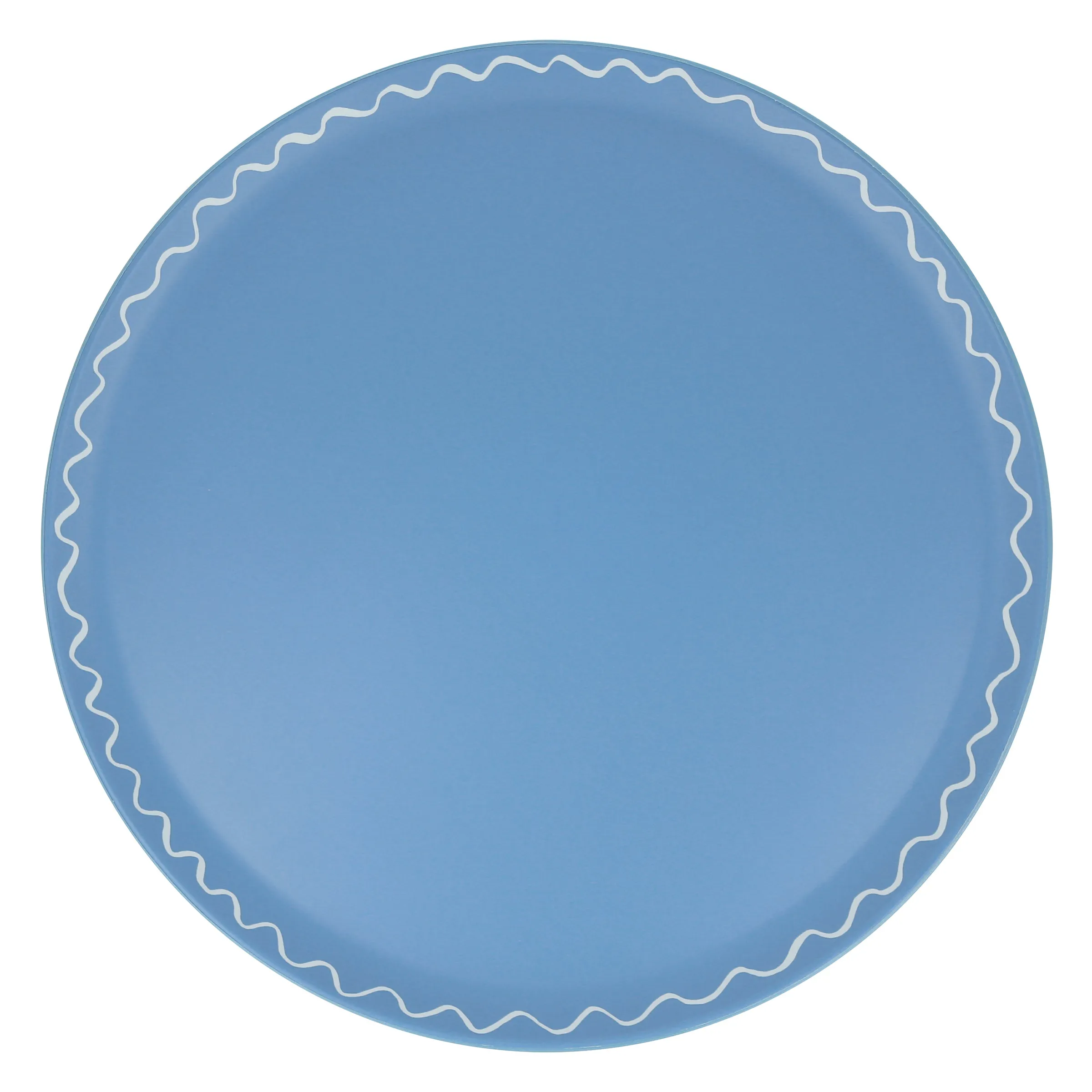 Mixed Set Reusable Large Plates (x 6)