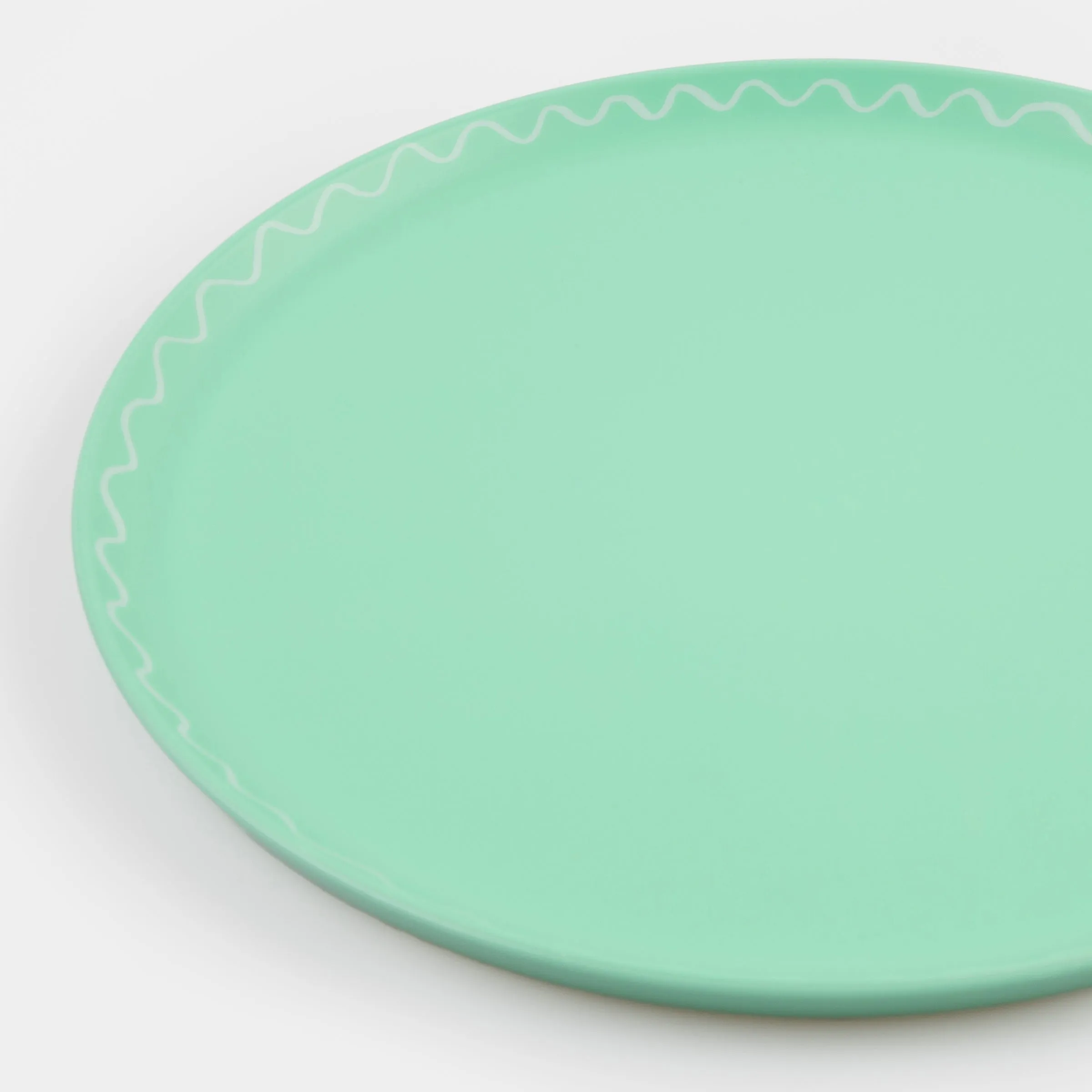 Mixed Set Reusable Large Plates (x 6)