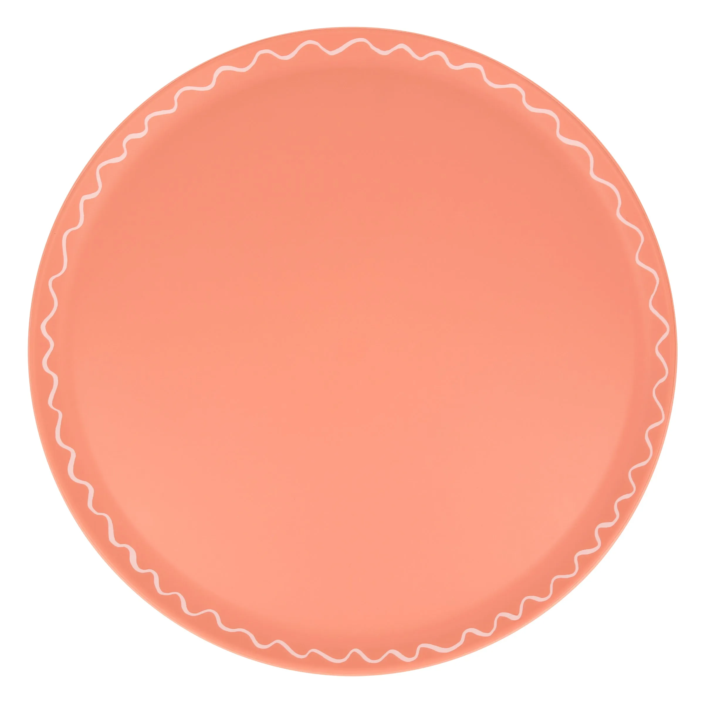 Mixed Set Reusable Large Plates (x 6)