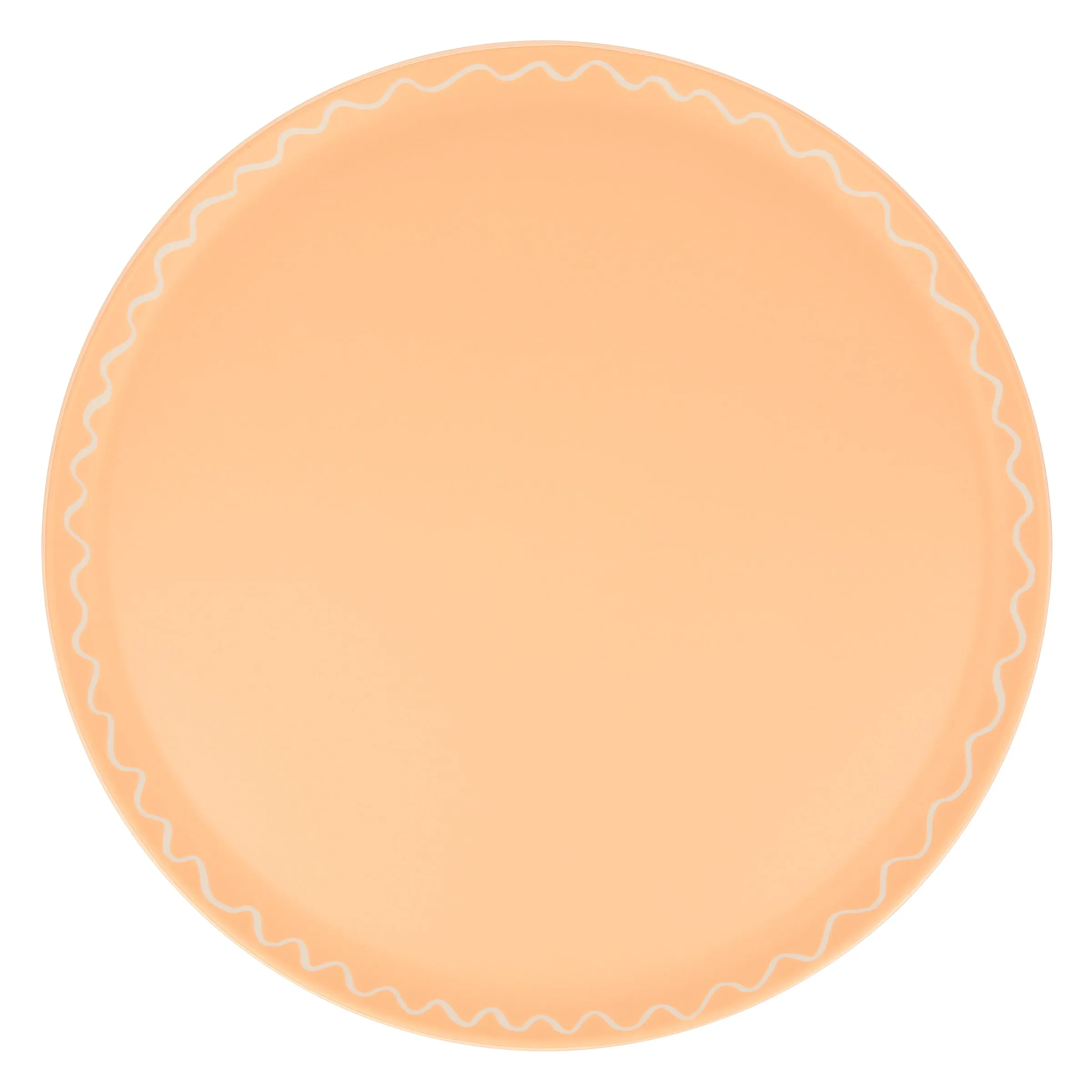 Mixed Set Reusable Large Plates (x 6)