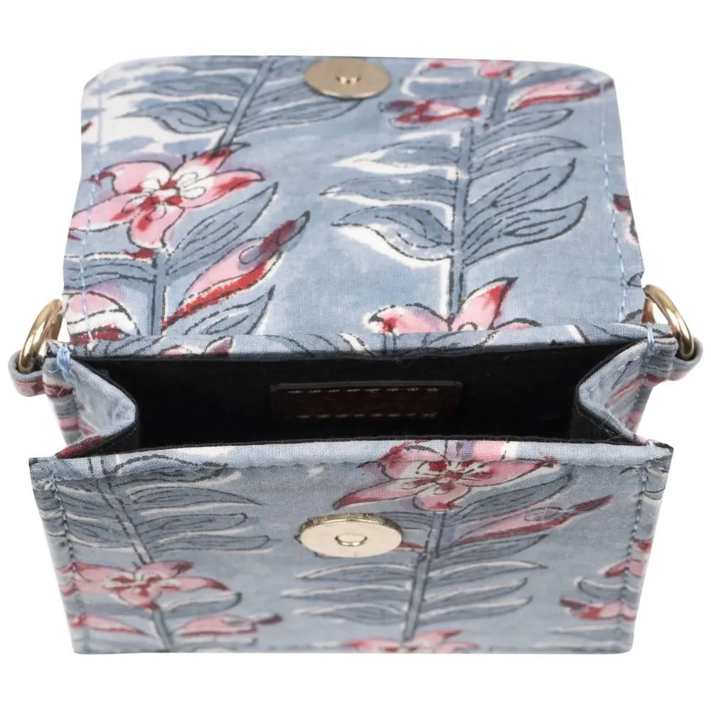 Olive Mist Blockprinted Chiq Bag