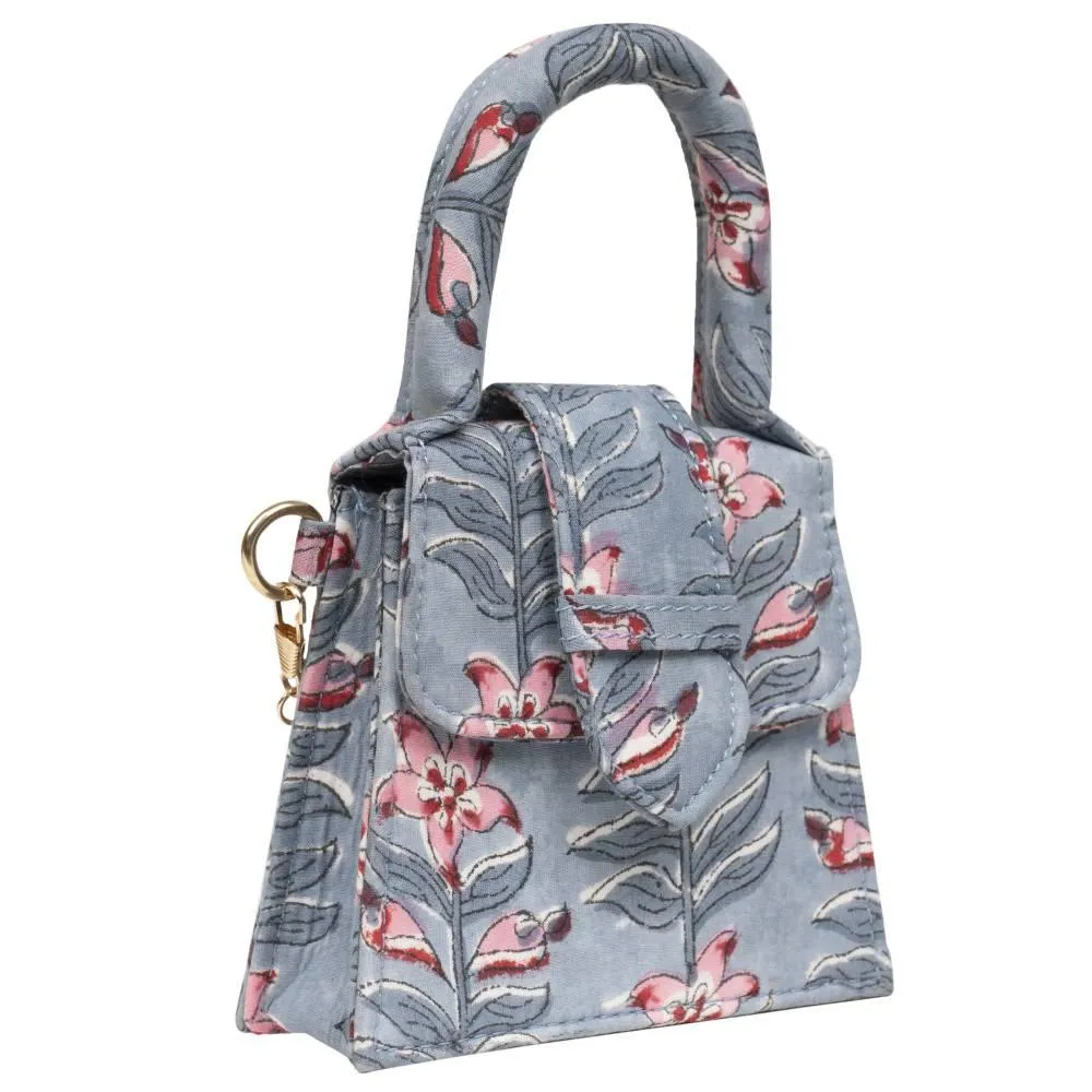 Olive Mist Blockprinted Chiq Bag