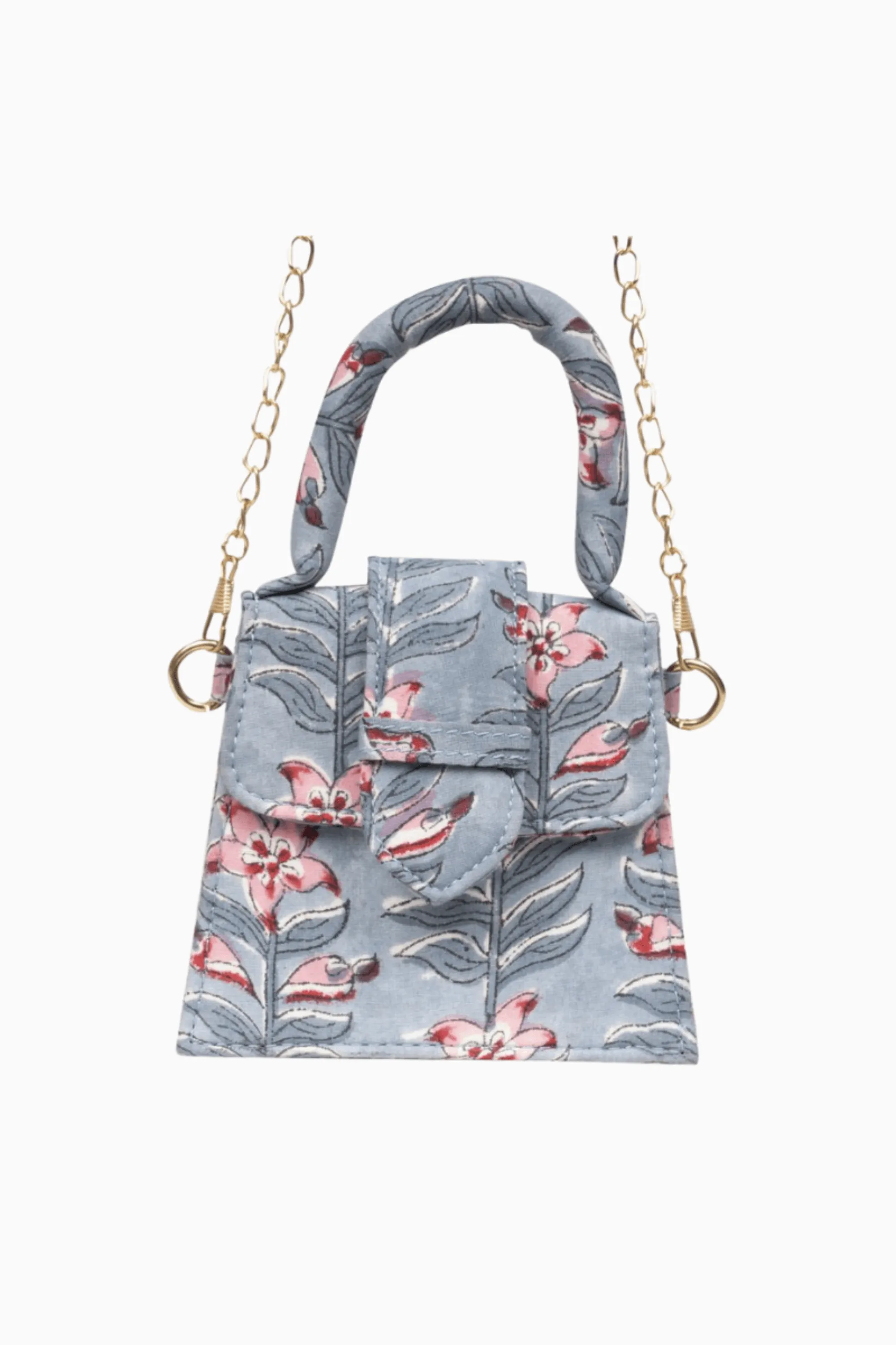 Olive Mist Blockprinted Chiq Bag