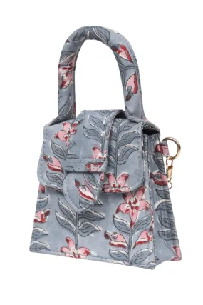 Olive Mist Blockprinted Chiq Bag