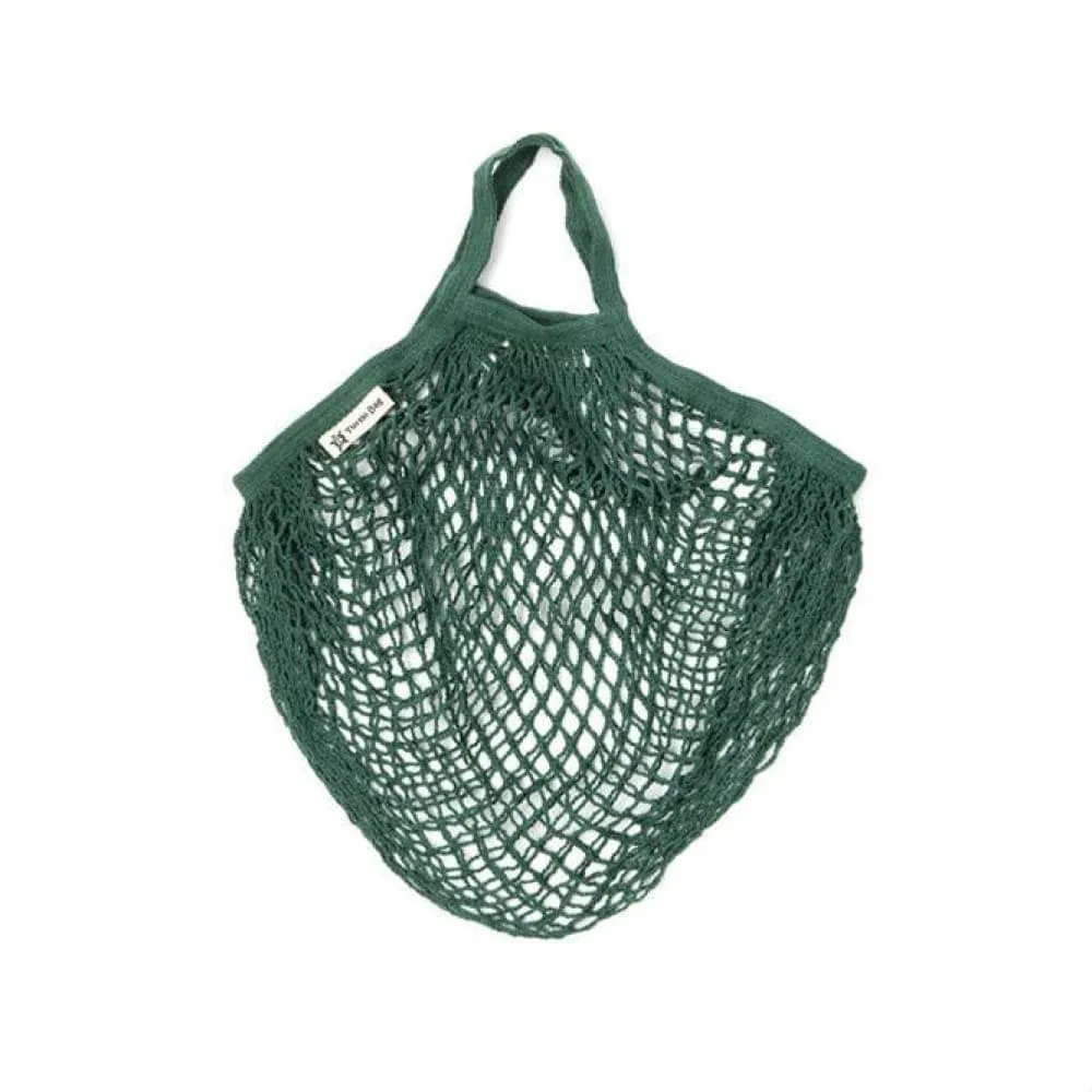 Organic Cotton Short-Handled String Bag by Turtle Bags - Various Colours