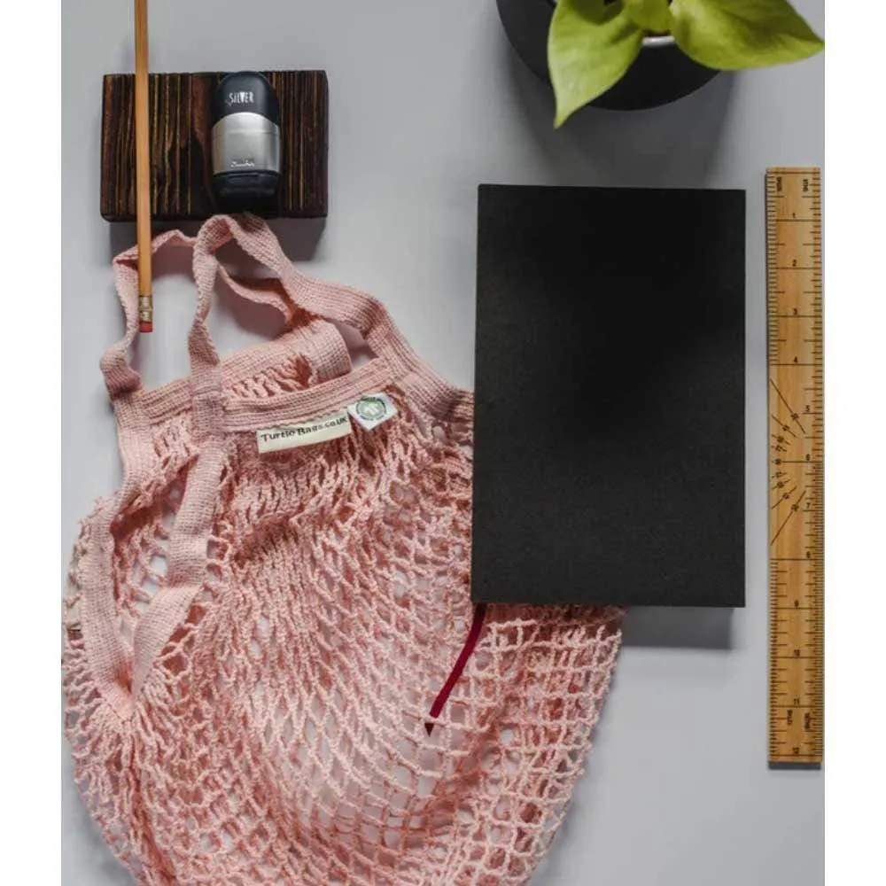 Organic Cotton Short-Handled String Bag by Turtle Bags - Various Colours