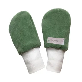 Organic Mittens - Green (Pack of 2 Pairs)