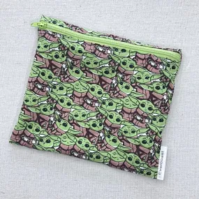 Packed Baby Alien Reusable Sandwich Bag