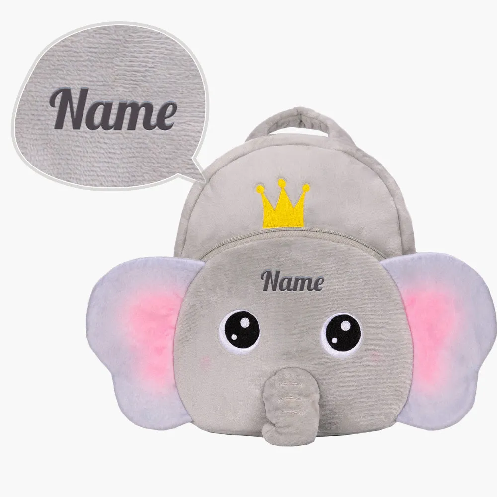 Personalized Plush Backpack For Kids