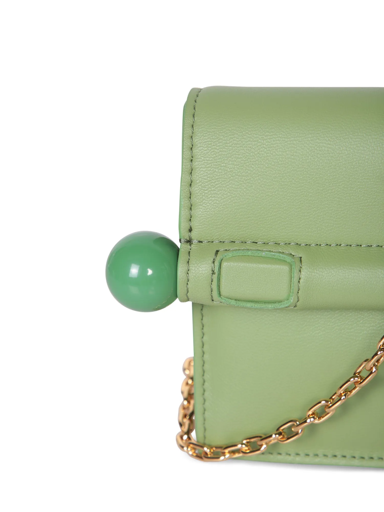 Petite Poch Rond Green Bag