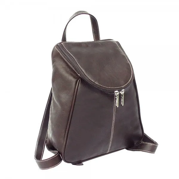 Piel Leather U Zip Backpack Assorted Colors