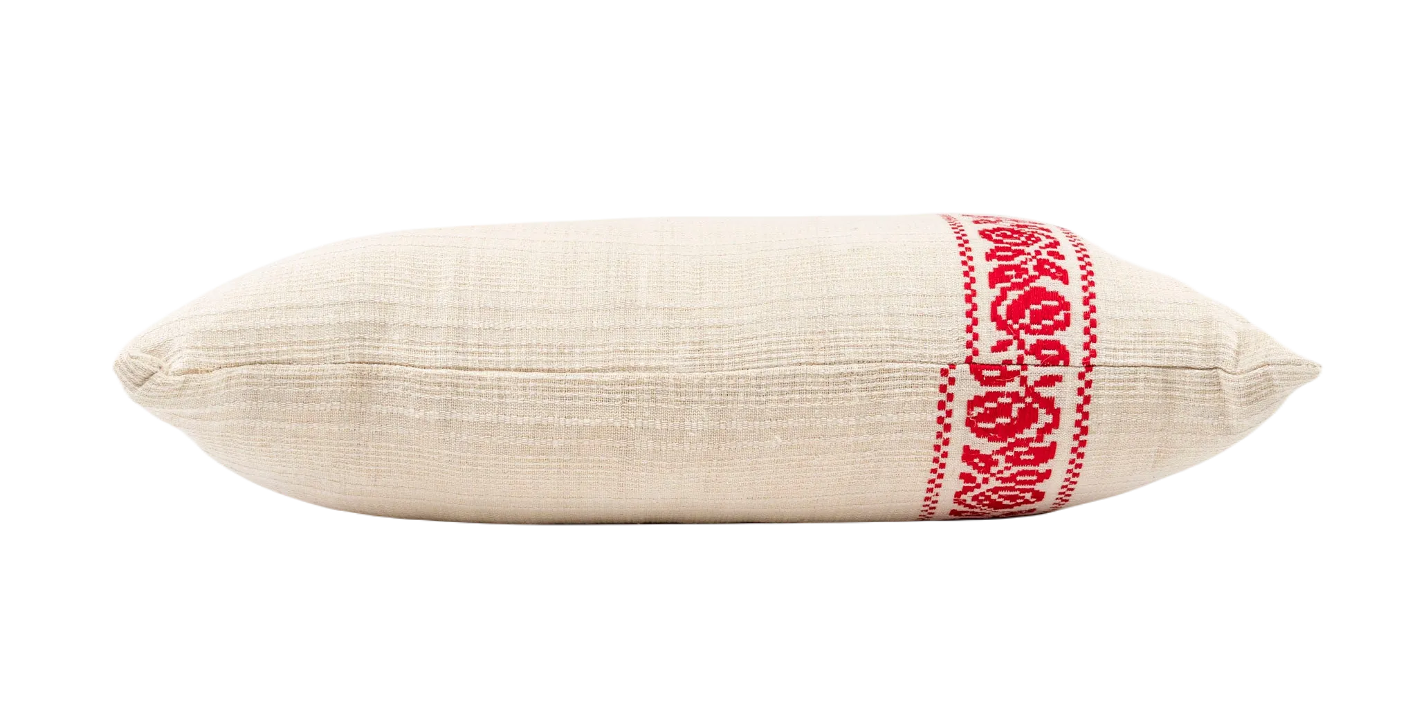 Pillow: Handwoven antique Hungarian hemp - P078