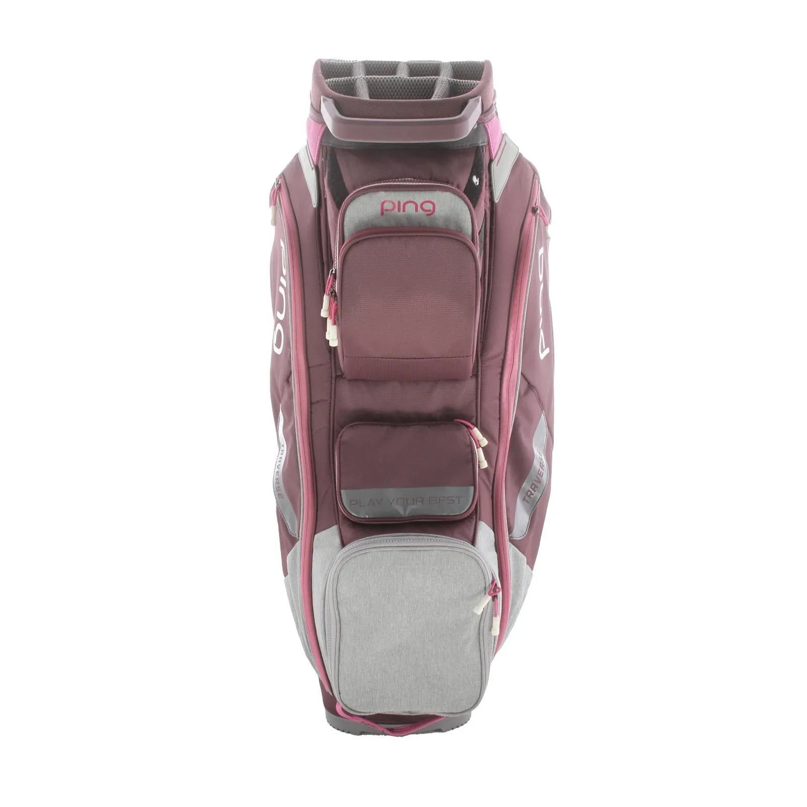 Ping Traverse Cart Bag - Purple/Grey