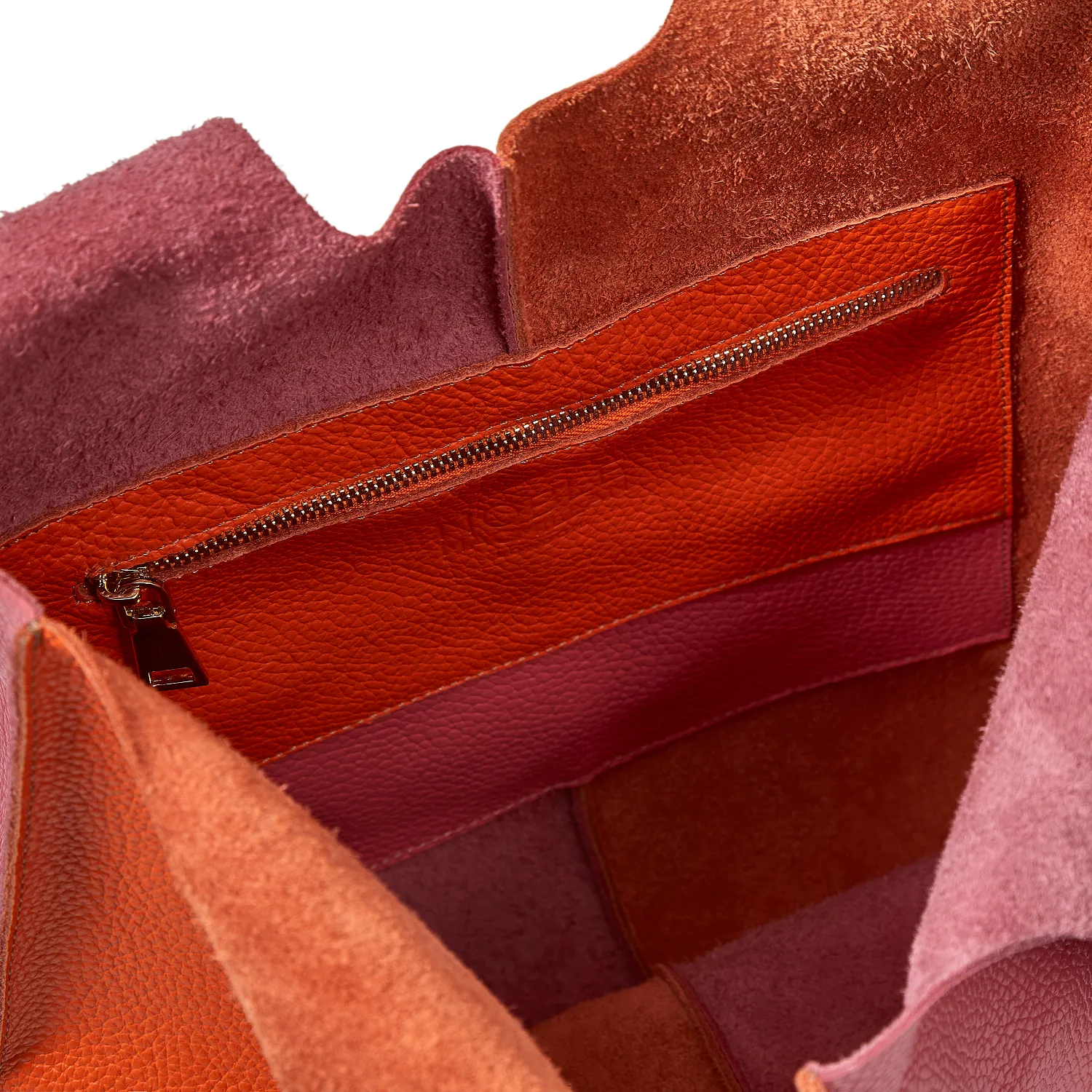 Pink and Orange Tote Bag