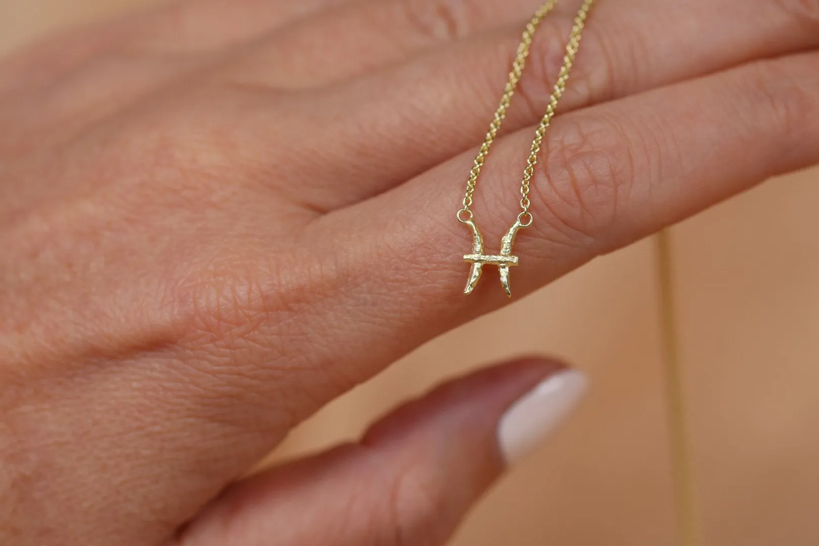 Pisces Gold Vermeil Necklace