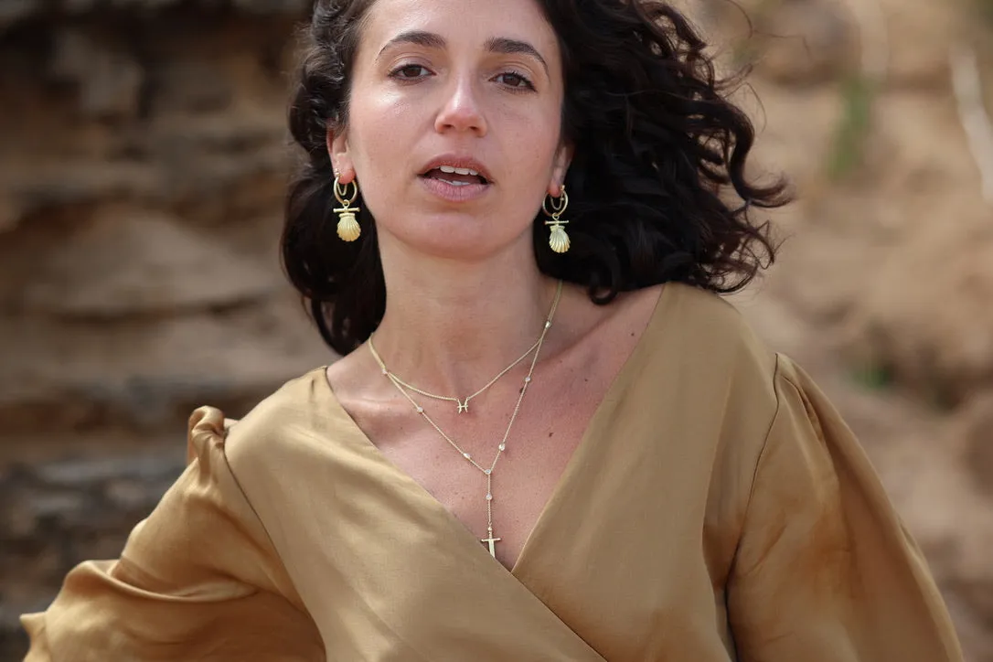 Pisces Gold Vermeil Necklace