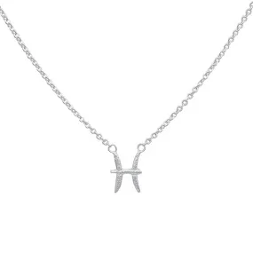 Pisces Silver Necklace