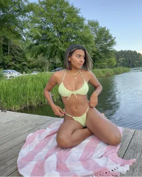 Pistachio Bikini Top