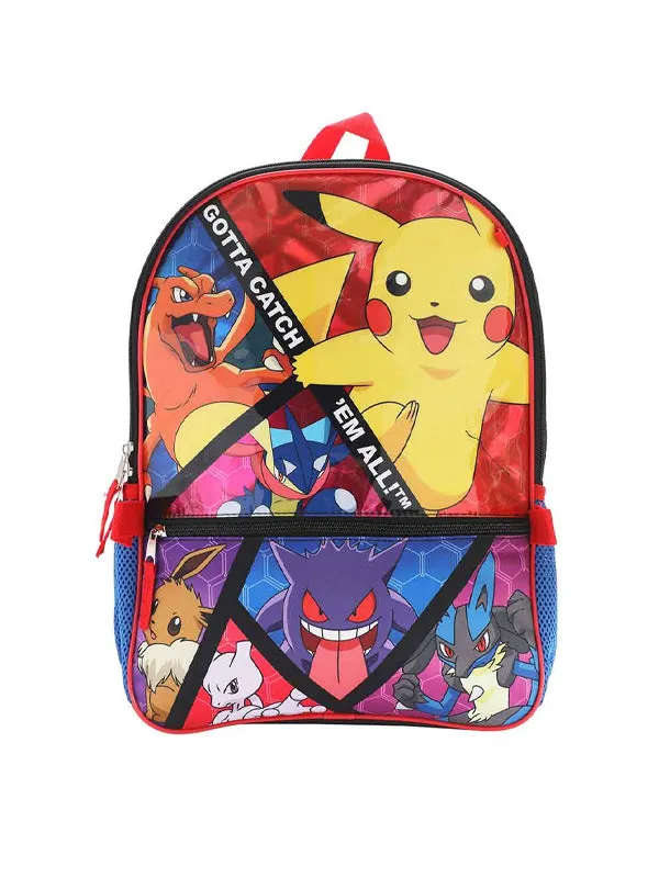 Pokémon 5 Pieces Set Backpack