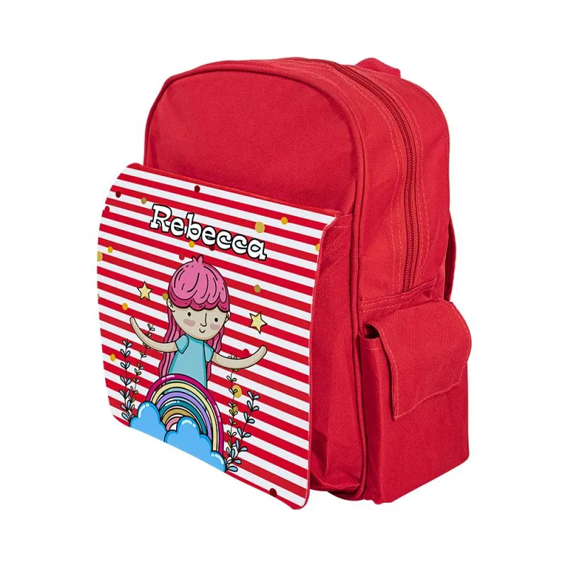 Red Kids Backpack