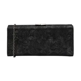 Rosanna Clutch Bag by Lotus Black Leopard Print