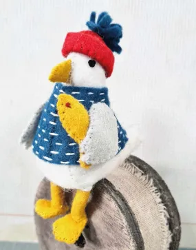 Sam the Seagull Felt Craft Mini Kit, Corinne Lapierre