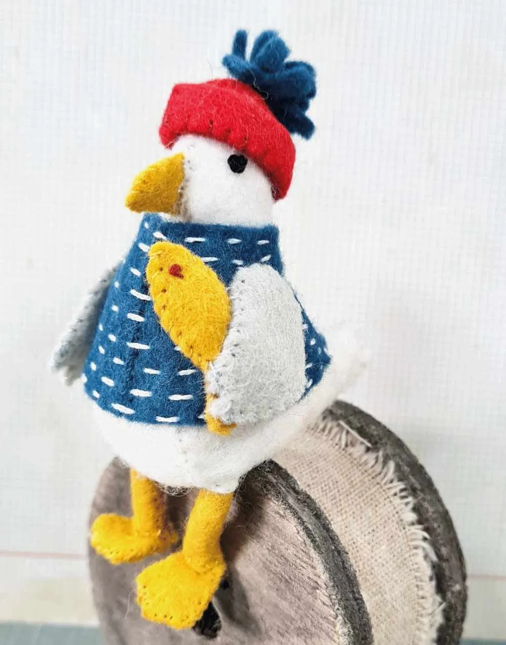 Sam the Seagull Felt Craft Mini Kit, Corinne Lapierre