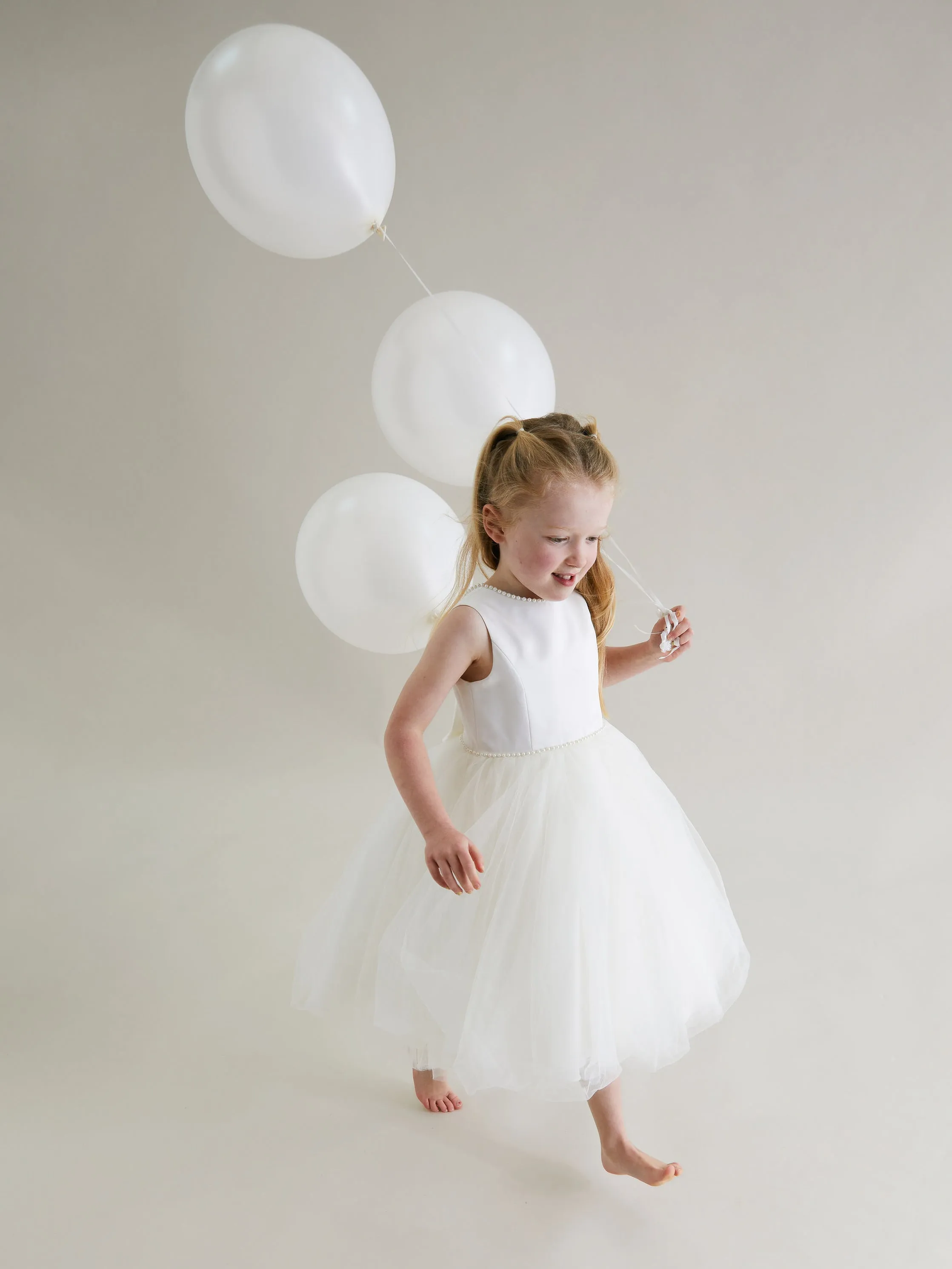 Sarah Louise Ivory Pearl Occasion Dress