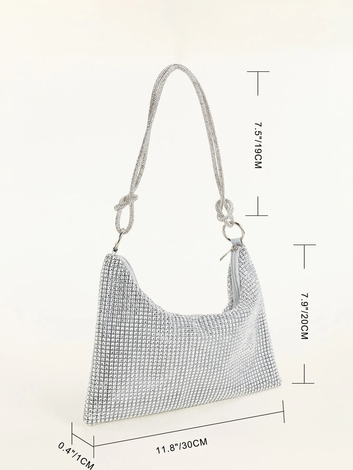 SHEIN Women's Shoulder Bag, Large Capacity Clutch Bag
