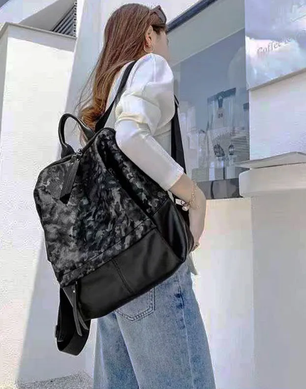 Small Ladies Travel Backpack Women's Lightweight Backpack Nylon Waterproof Backpacks