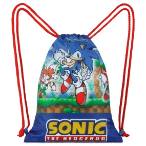 Sonic The Hedgehog Swimming Bag for Kids, Drawstring Bags