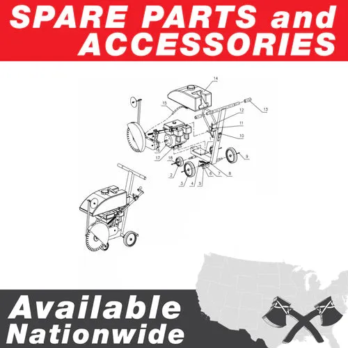 Spark Plug for TPS25 Backpack Sprayer (CMR6A)