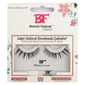 Super-Natural Eyelashes - Saturday Night Look No. 911 (Textured Outerly & Volume in style)