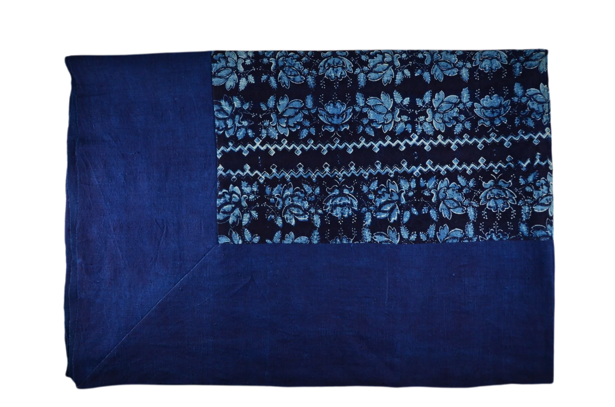 Table Cloth: Antique handwoven Hungarian hemp - TW115