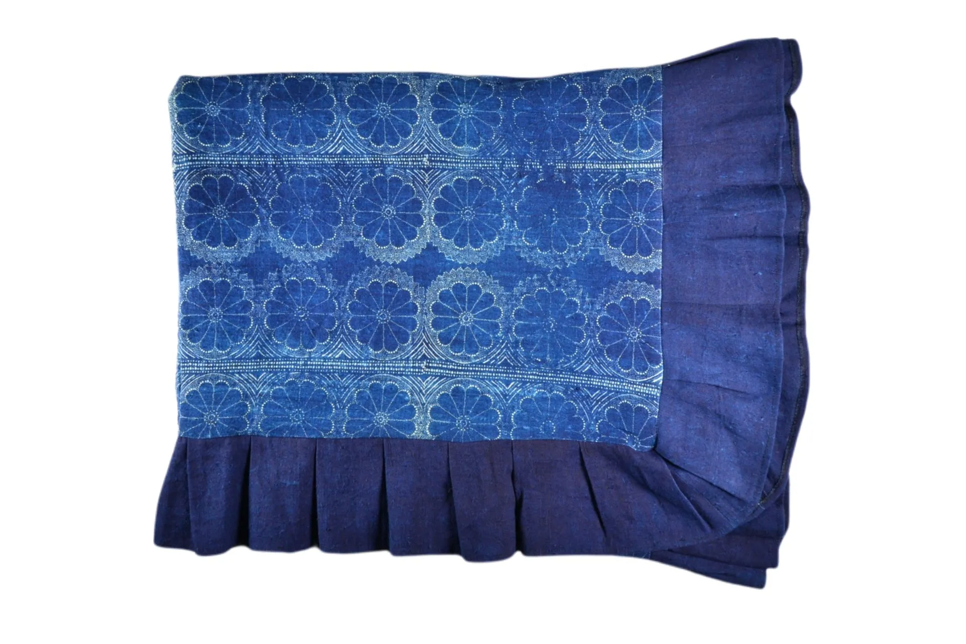 Table Cloth: Antique handwoven Hungarian hemp - TW116