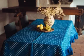 Table Cloth: Antique handwoven Hungarian hemp - TW117
