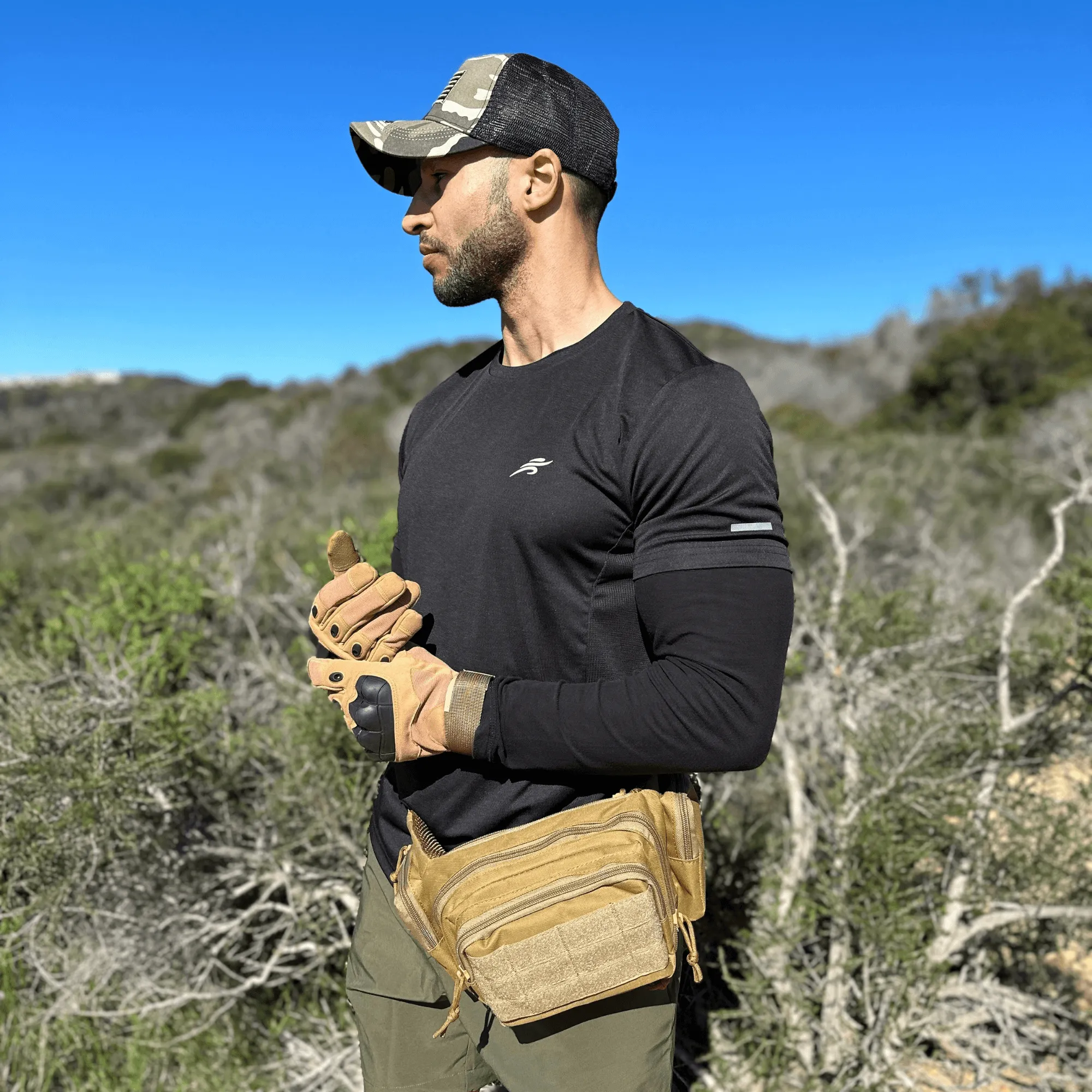 Tactical Military Fanny Pack Waist Bag & MOLLE EDC Pouch For Outdoor