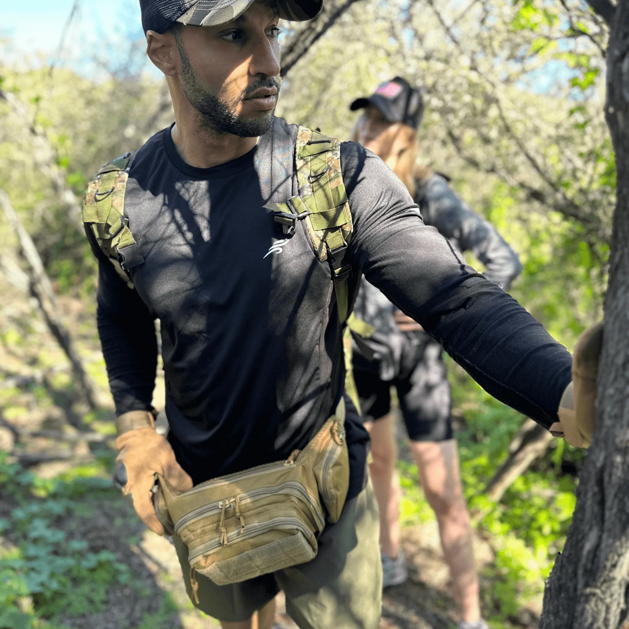 Tactical Military Fanny Pack Waist Bag & MOLLE EDC Pouch For Outdoor