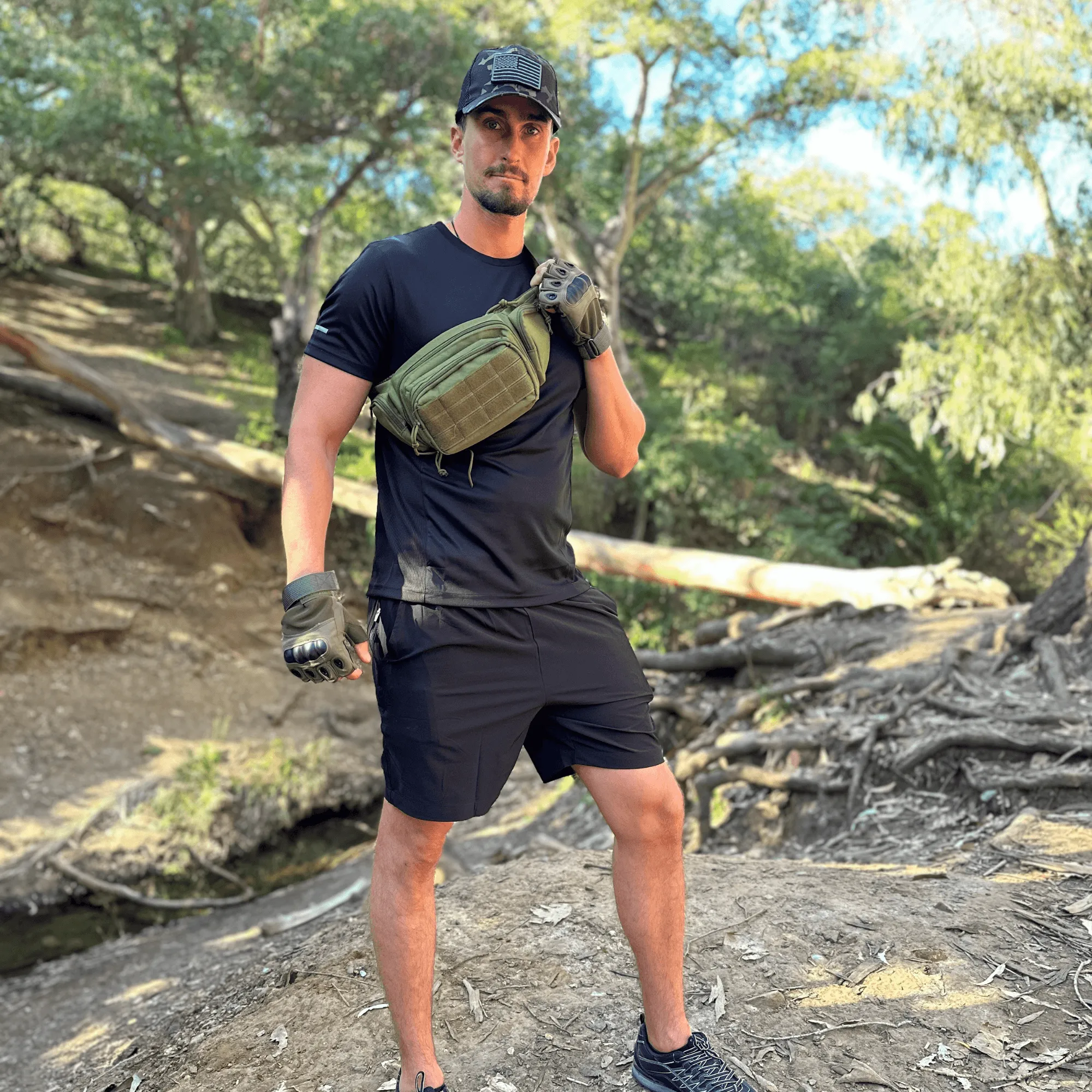 Tactical Military Fanny Pack Waist Bag & MOLLE EDC Pouch For Outdoor