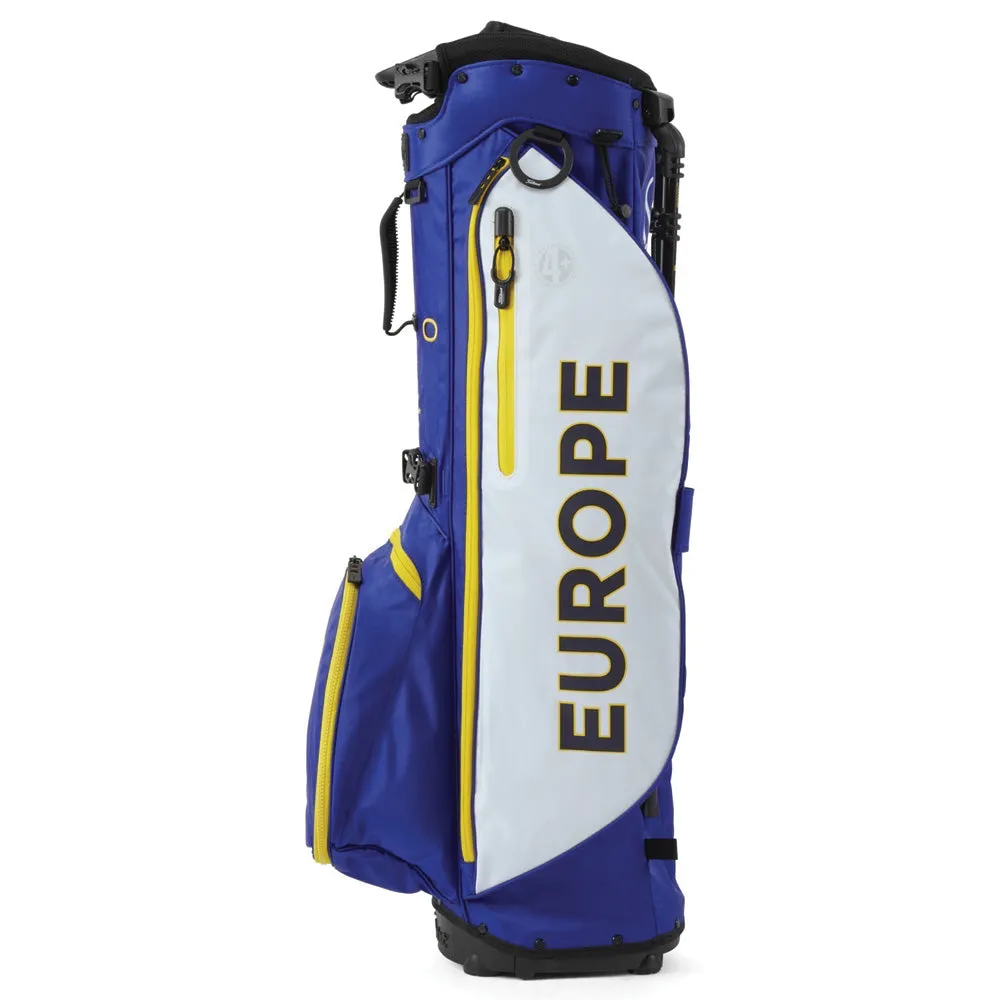 Titleist Ryder Cup Team Europe Players 4  Stand Bag - Royal/White