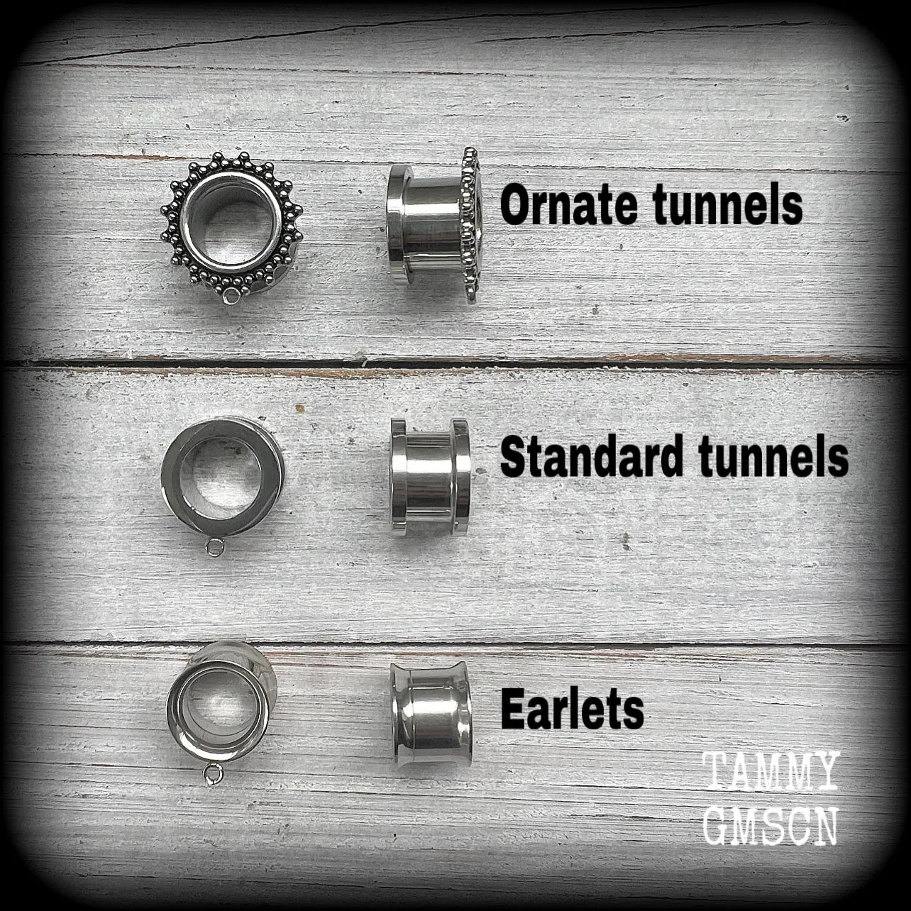 Unakite tunnel earrings-Forestpunk gemstone tunnel dangles
