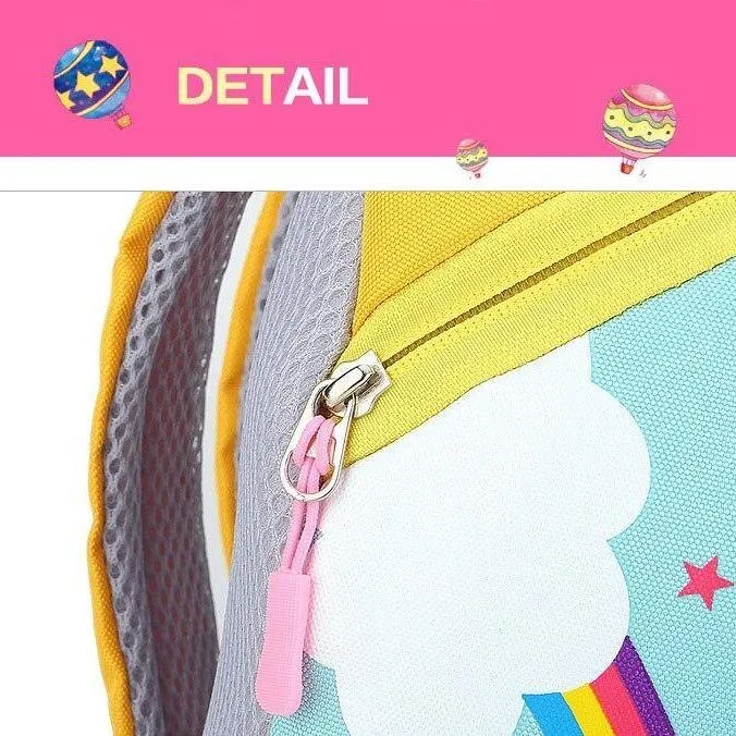 Unicorn Safety Tether Unisex Backpack Children's Backpack Kindergarten School Bag Kids Backpack