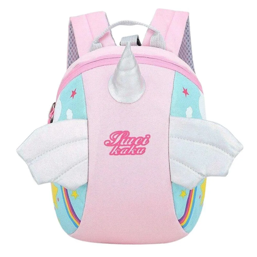 Unicorn Safety Tether Unisex Backpack Children's Backpack Kindergarten School Bag Kids Backpack