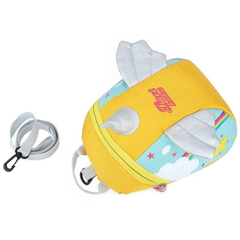 Unicorn Safety Tether Unisex Backpack Children's Backpack Kindergarten School Bag Kids Backpack