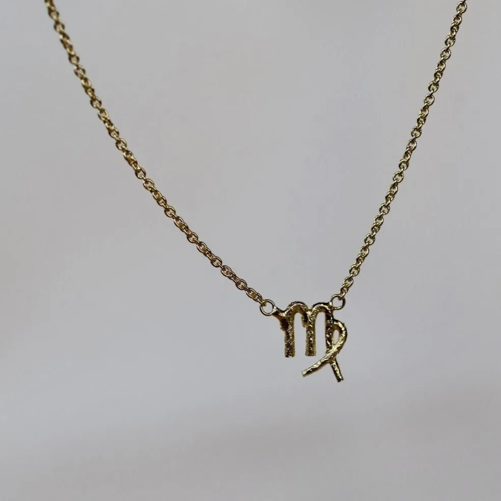 Virgo Gold Vermeil Necklace