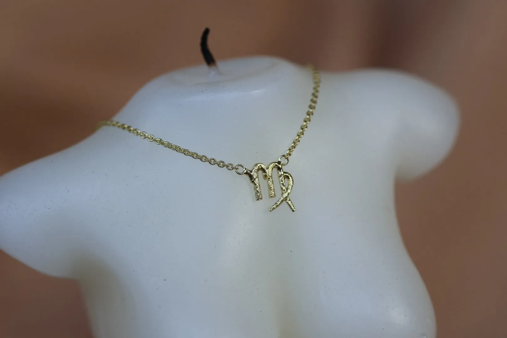 Virgo Gold Vermeil Necklace